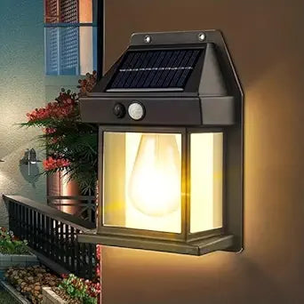 Solar Lamp Night Wireless Light  (Multicolor)